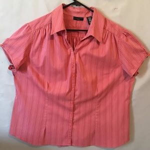 Apostrophe women’s button down shirt 20-22w